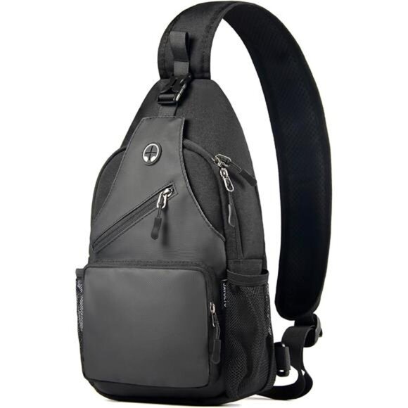 Crossbody Sling Bag for Men with Adjustable Shoulder Strap Shoulder Backpack - Picture 1 of 7